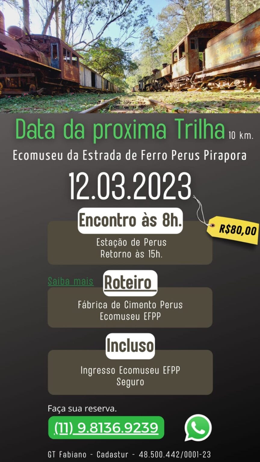 Rnews - Vem Aí A Próxima Trilha Para A Estrada De Ferro Perus-Pirapora