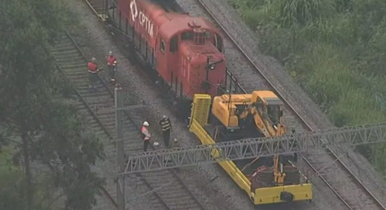 Rnews - Um Trem De Manutenção Descarrilou E Está Causando Transtorno Em Ramal Da Cptm