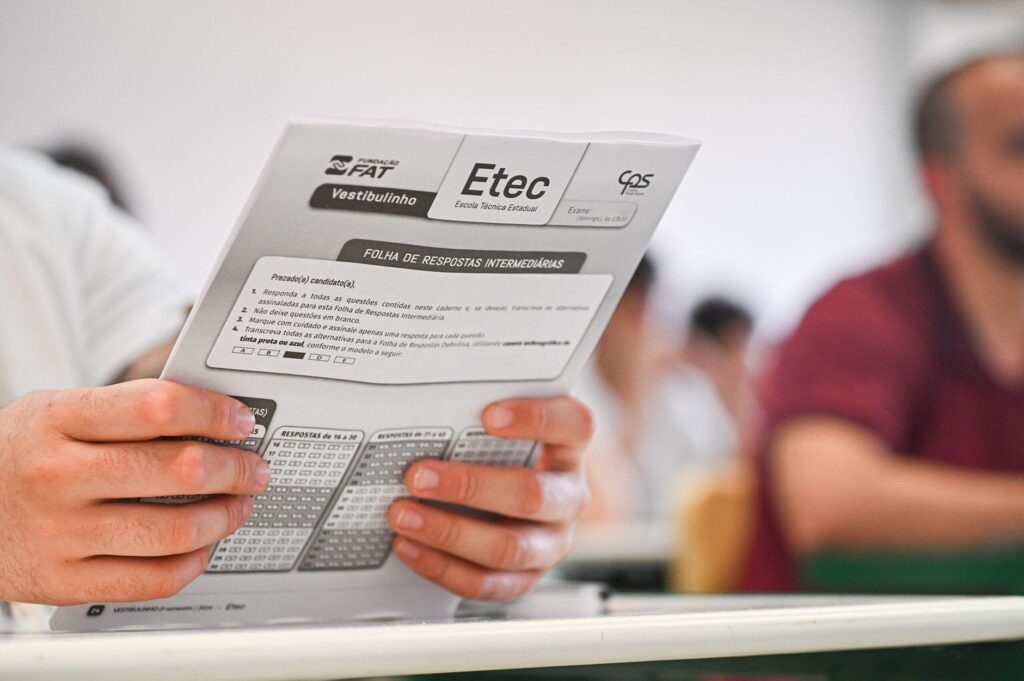 Provas: Etecs De Sp Divulgam Calendário Do Vestibulinho Para 2025
