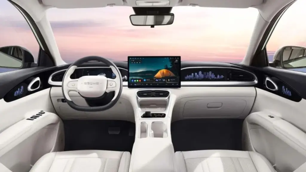 Geely Ex2 Chega Em Novembro: Preço, Autonomia E Detalhes 1 Cabine E Conectividade