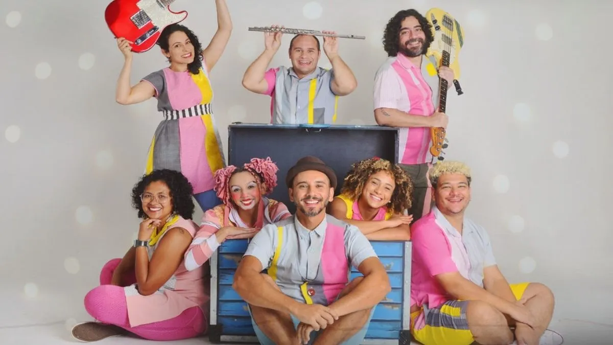 Caieiras 21/12: Domingo de música e teatro grátis com Siricutico em aventuras da menina Flor e a boneca Açucena