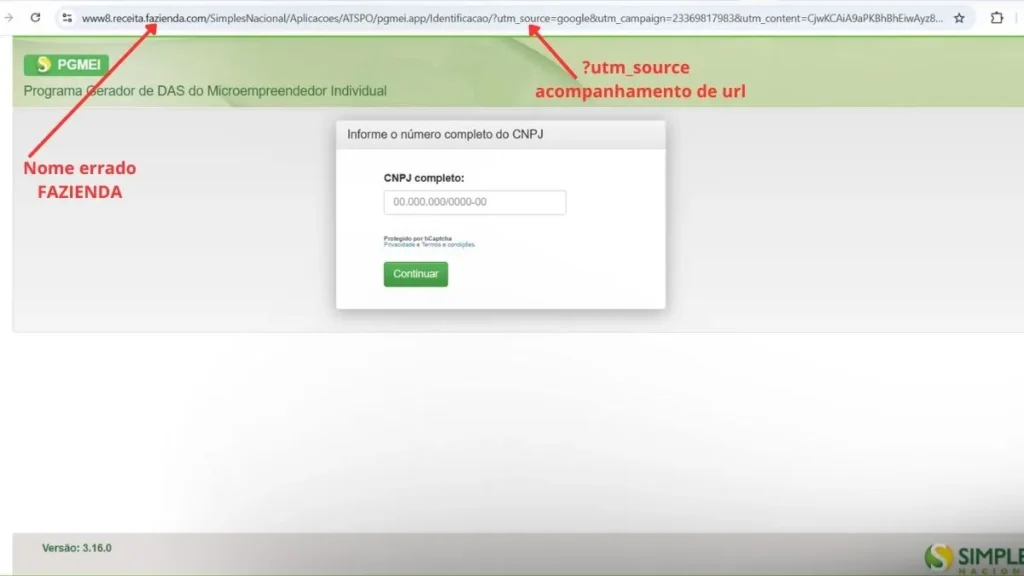 Url É O Principal Sinal De Alerta