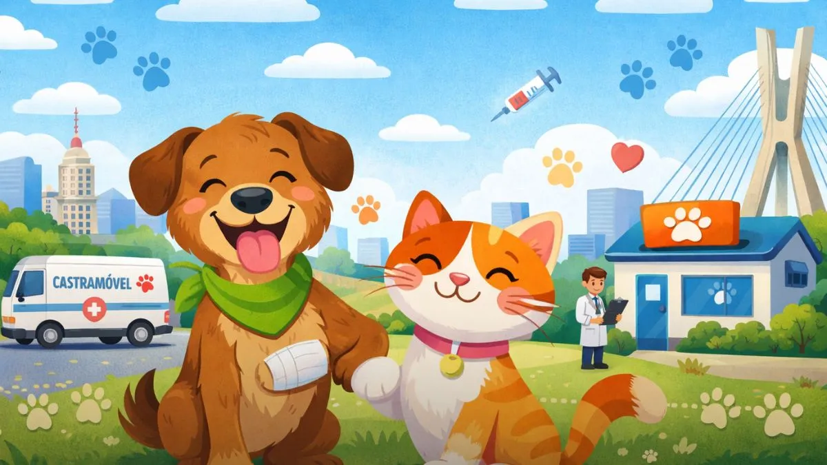 Tem castração gratuita de Pets em São Paulo. Veja como agendar