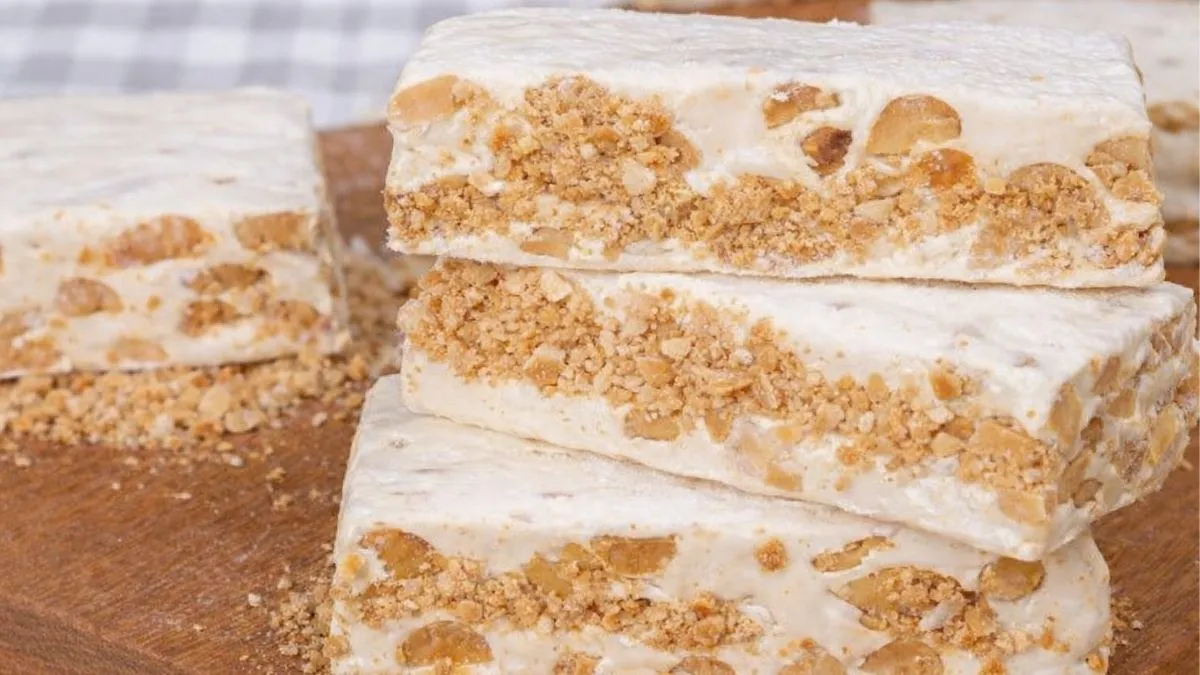 Torrone De Amendoim Caseiro