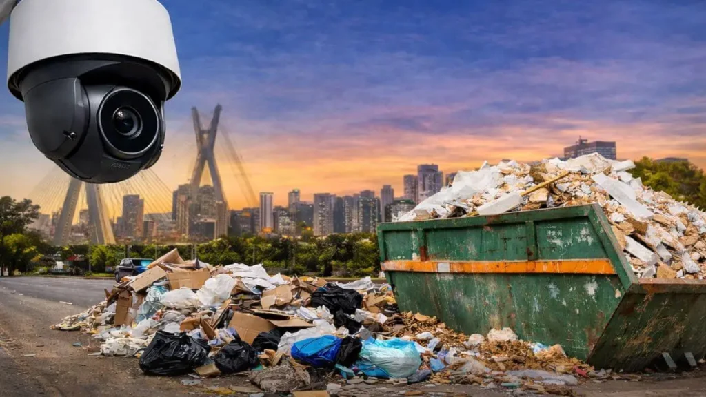 Em Vigor Desde 2020, A Lei Nº 17.480 Permite O Uso De Câmeras Em Pontos Críticos De São Paulo Para Coibir O Descarte Irregular De Resíduos, Com Multas Que Podem Chegar A R$ 12 Mil.