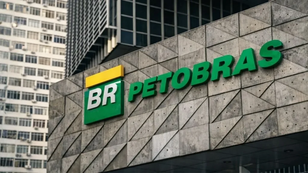 Fachada Da Sede Da Petrobras Com Logotipo Br Em Destaque Em Prédio Corporativo No Rio De Janeiro.
