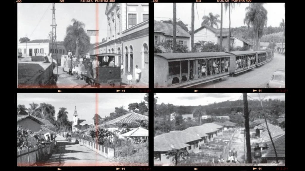 Imagens Históricas Mostram Trem Operário, Vilas Residenciais E Ruas Urbanizadas Em Caieiras Nas Primeiras Décadas Do Século Xx Durante A Consolidação Da Cidade