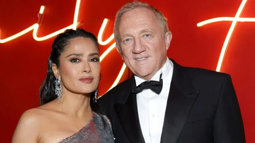 Salma Hayek E François-Henri Pinault Em Evento De Gala, Casal Elegante Ligado A Fortuna Bilionária Do Grupo Kering