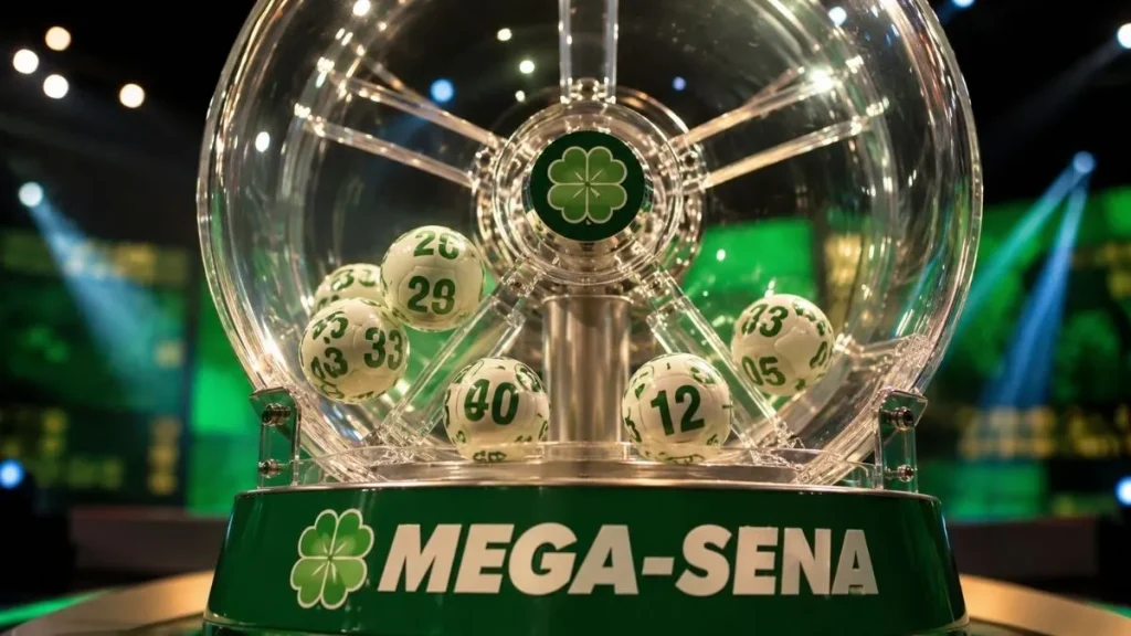 Resultado Da Mega Sena 3006 Deste Sábado, 09 De Maio De 2026, Já Pode Ser Conferido 5 Resultado Da Mega Sena 3006 Com Volante Oficial Da Loteria Exibindo Dezenas Sorteadas Em Estrutura Iluminada Durante Sorteio Da Caixa Econômica Federal