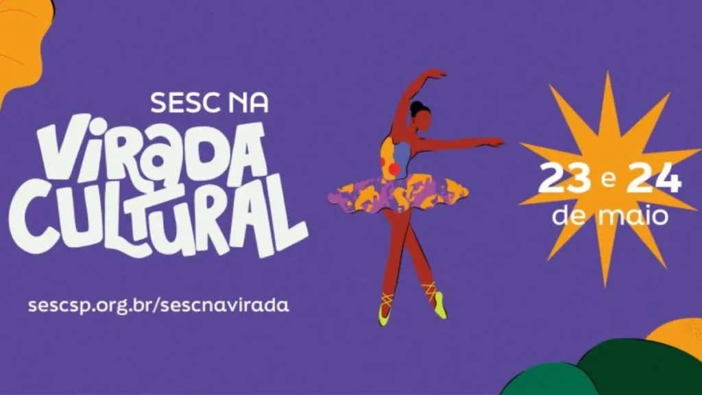 Cartaz Virada Cultural 2026