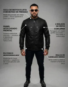 Frio Chega À Região E Pode Derrubar A Sensação Térmica Nos Próximos Dias 1 Jaqueta Couro Masculina Motoqueiro Impermeavel Inverno Frio