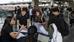 Jovens Recebem Orientação Profissional Gratuita Em Estação Da Linha 7-Rubi.