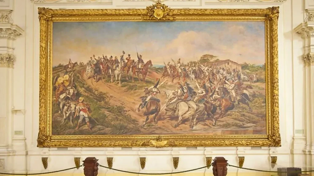O Famoso Quadro Do 7 De Setembro Foi Pintado 66 Anos Depois: Veja O Que É História E O Que Foi Construído 2 Pintura “Independência Ou Morte”, De Pedro Américo, Mostra Dom Pedro E Sua Comitiva A Cavalo Na Cena Do Grito Do Ipiranga, Cercados Por Soldados E Personagens Do Cotidiano