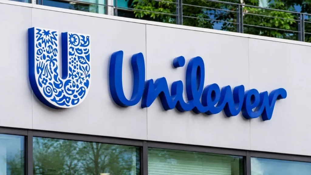 Fachada Da Unilever Com Logotipo Em Destaque; Anvisa Suspendeu Linhas De Produção Da Empresa Em Vinhedo (Sp)