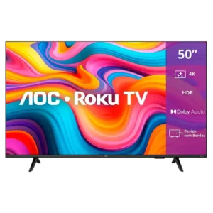 Smart Tv AOC 50'' Roku 4K UHD DLED Wi-Fi [ 45% OFF no Pix ]